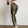 New Arrival Fitness High-Stretch Sweat-Wicking Digital Print Bow-Tie Drawstring Trousers Leggings High-Waisted Slim-Fit Yoga Pants for Women