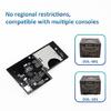 Console Card Adapter with Screws Upgraded Loder Emulator Replacement Optical Drive Emulator for Game Console