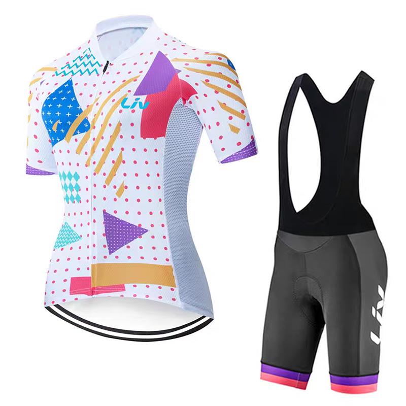 2026 Summer Cycling Suit Set Women's Road Cycling Sports Shirt Moisture Absorbing Cycling Jersey Cycling Bib Cycling Pants
