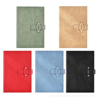 College Ruled Paper Notebook with 224 Pages Lined Hardcover Leather Journal Notebook for Writing Journaling 143x213mm