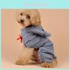 Cozy Fleece Bear Costume For Small Dogs Perfect For Winter And Autumn Days
