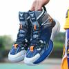 Original Men's Basketball Shoe Top Quality Blue Basketball Sneakers Man Comfort Breathable High Top Training Boot Basket Homme