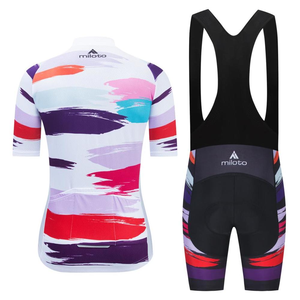 Team Cycling Jersey Set for Women, MTB Bike Clothing, Racing Bicycle Clothes, 2026 Summer Breathable Cycling Suit Set