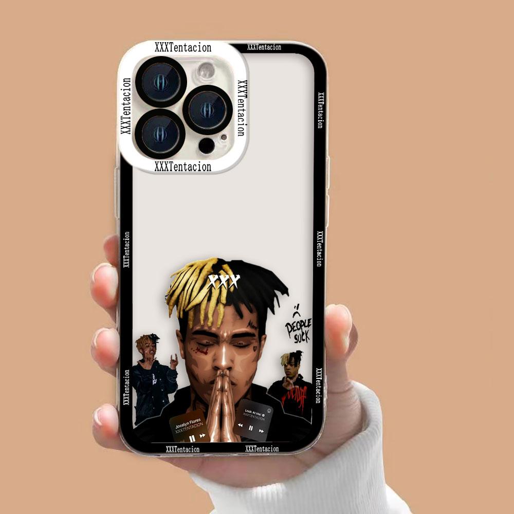 Rapper X-XXXTentacion 17 Cover Clear Phone Case For Redmi Note 15 14 13 12 12S 11 11T 11S 10 9 10S 9S 8 Pro Max Plus Case Shell