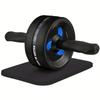 Silent & Stable Abdominal Exercise Wheel - Core Strength Training Roller for Home & Gym Fitness Enthusiasts