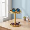 360° Rotating Sunglasses Rack Stainless Steel Glasses Stand Eyewear Display  Tabletop Decor