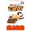 Kinder Cards Wafele Umplute cu Cremă de Lapte și Cacao 76,8 G (6 Bucăți)