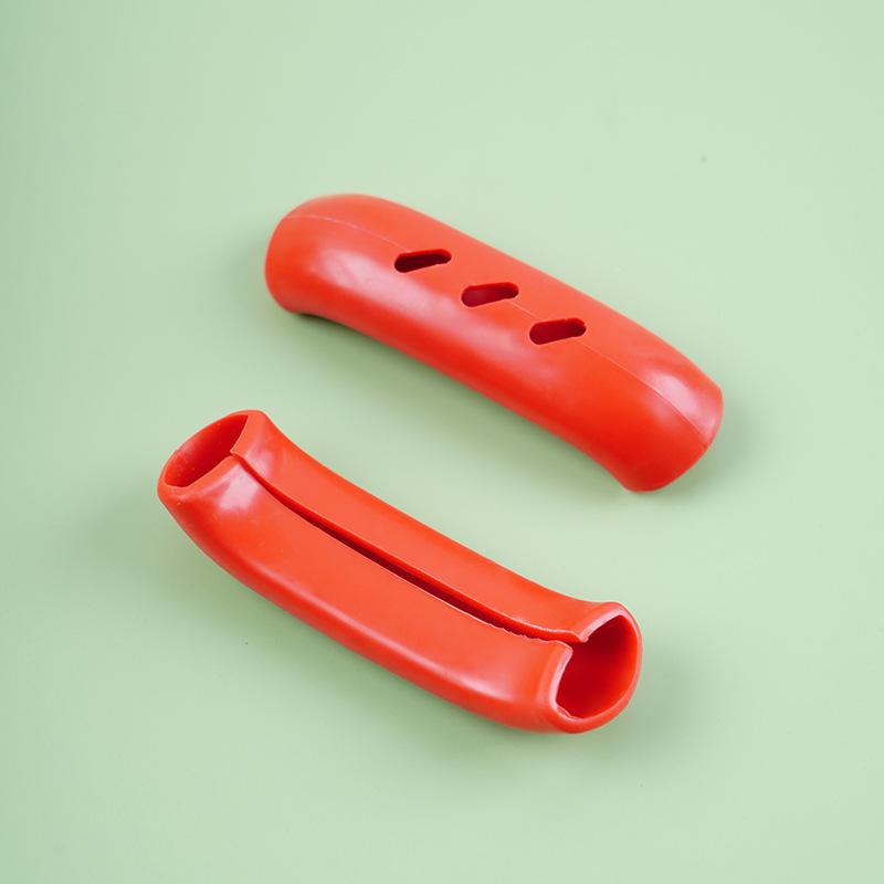 1 Pair Silicone Handles Anti-Scalding And Non-Slip Silicone Lid Pot Handles Insulation Glove Clips Kitchen Accessories Tools