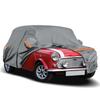 Syncnika Car Cover for Rover Mini Cooper XN12A UV Fits Dust Suitable for Garage and Outdoor Gray [Thick, Waterproof, Protection] 1992-2000 Models,