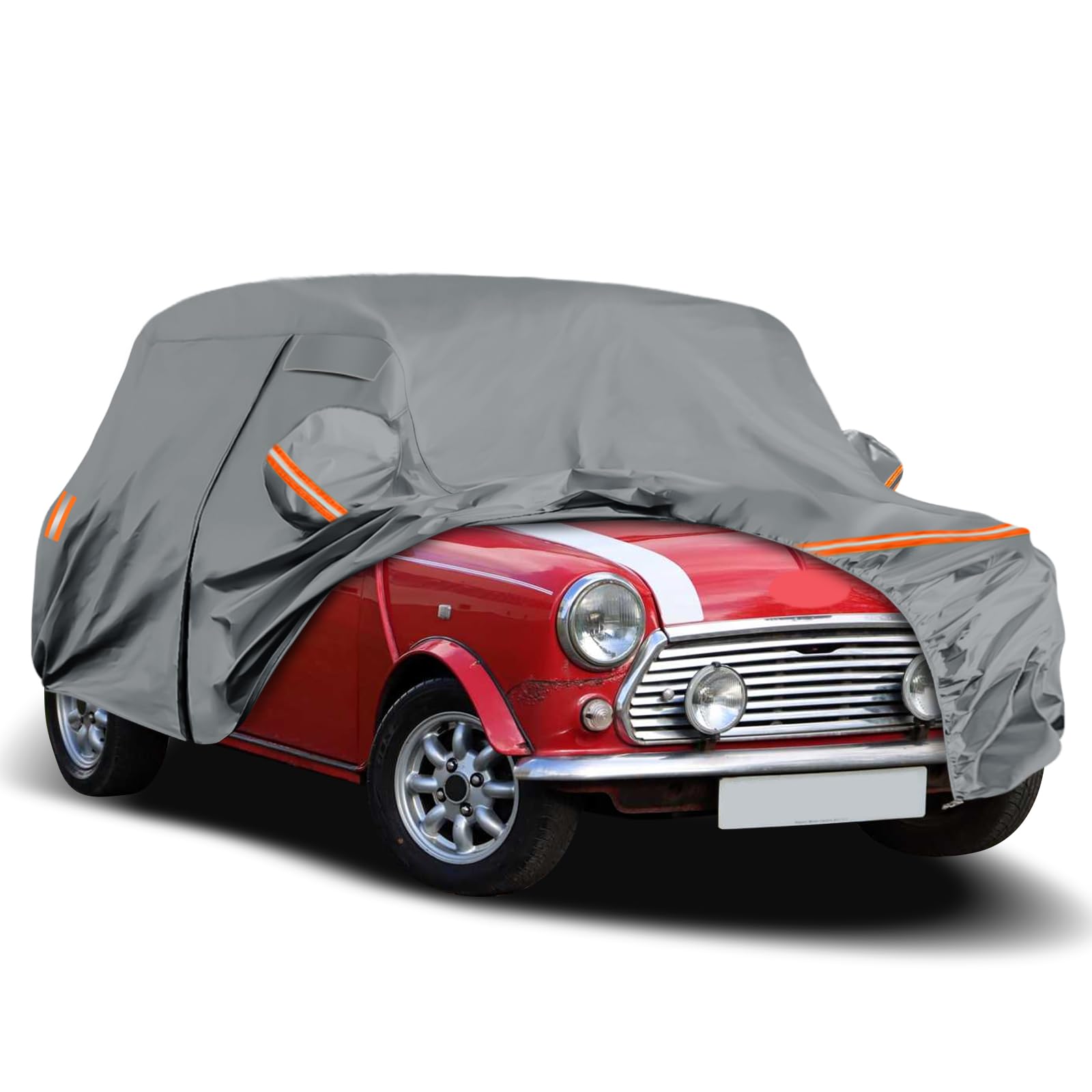 

Syncnika Car Cover for Rover Mini Cooper XN12A UV Fits Dust Suitable for Garage and Outdoor Gray [Thick, Waterproof, Protection] 1992-2000 Models, сірий колір