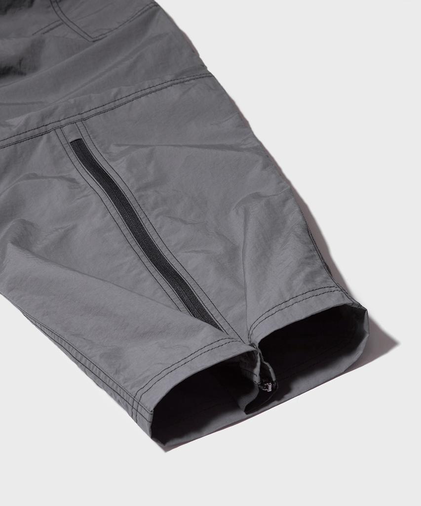 WMC Ripstop Zipper Cargo Pants_Charcoal Grey