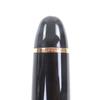 Great MONTBLANC fountain pen Meisterstück 149 Cap type Black gold 14K mens Used