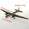 1/144 Alloy WWII Germany Heinkel He 177 Attack Plane Model Restore Original Airplane Diecast Airplanes For Decoration Collection
