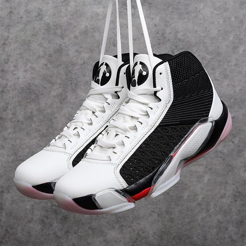 Herrenschuhe hochwertige tatsächliche Basketballschuhe Herren verschleißfest und rutschfest Sportschuhe stoßdämpfend Sound Jinjiang Sneaker Mesh Runni