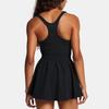 Under Armour Vanish Comfortable Solid Color Fashion Versatile Cami Dress Women dresses Black 1389187-001