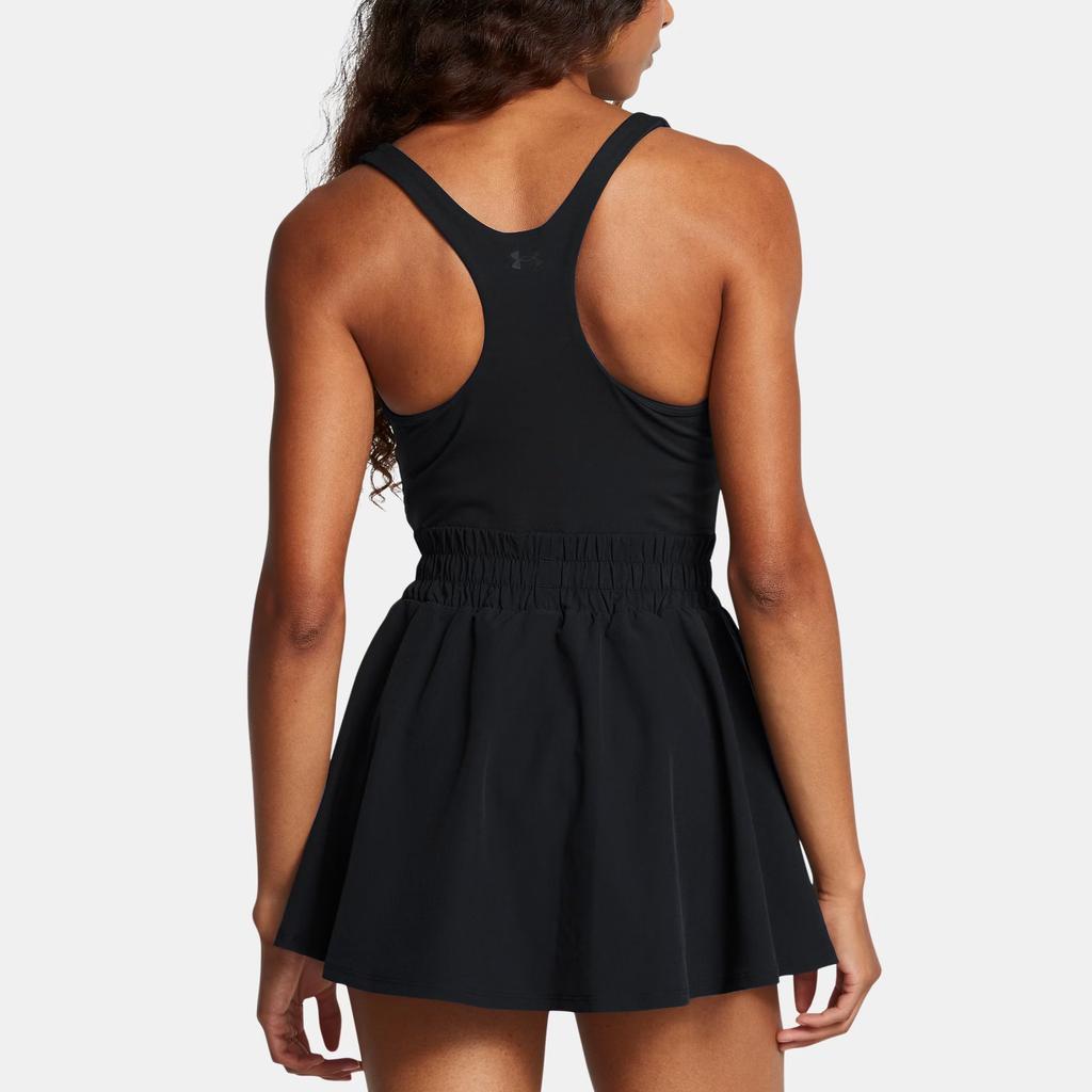 Under Armour Vanish Comfortable Solid Color Fashion Versatile Cami Dress Women dresses Black 1389187-001