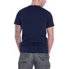 T-shirt in Cotone con Logo a Triangolo Def Leppard da Donna