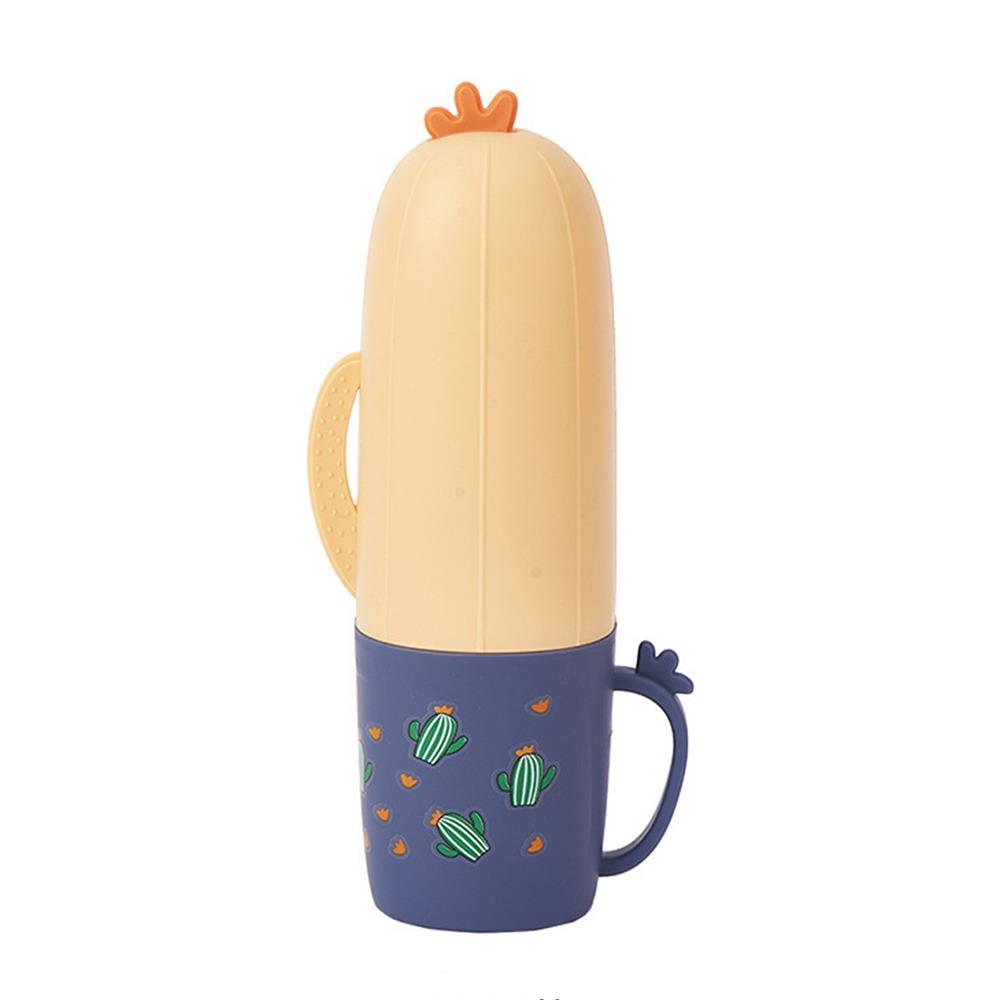 1Pcs Cute Cartoon Toothpaste Container Towel Storage Bathroom Toothbrush Cover  Travel