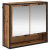Bathroom Furniture Set with Drawers 3 pcs Reclaimed Wood Effect Particleboard