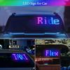 LED Matrix Pixel Panel ,USB 5V Flexible Addressable RGB Pattern Graffiti Scrolling Text Animation Display Car Shop,Bluetooth APP
