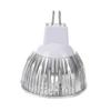 3w 12-24v Mr16 Warm White 3 Led Light Spotlight Lamp Bulb Only