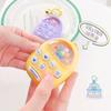 Fun Unicorn Animal Memory Game Machine Handheld Mini Game Machine Creative Cute Hit Ground Mouse Game Machine Keychain Pendant