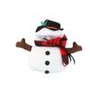 Durability Snowmen Dog Clothing Set Winter Warm Elastics Fabric Easyly Zippers Outfit For 5 15kg Pet