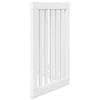 Vidaxl Cancello Pieghevole di Sicurezza per Cani, 3 Pannelli, Bianco, 150 cm