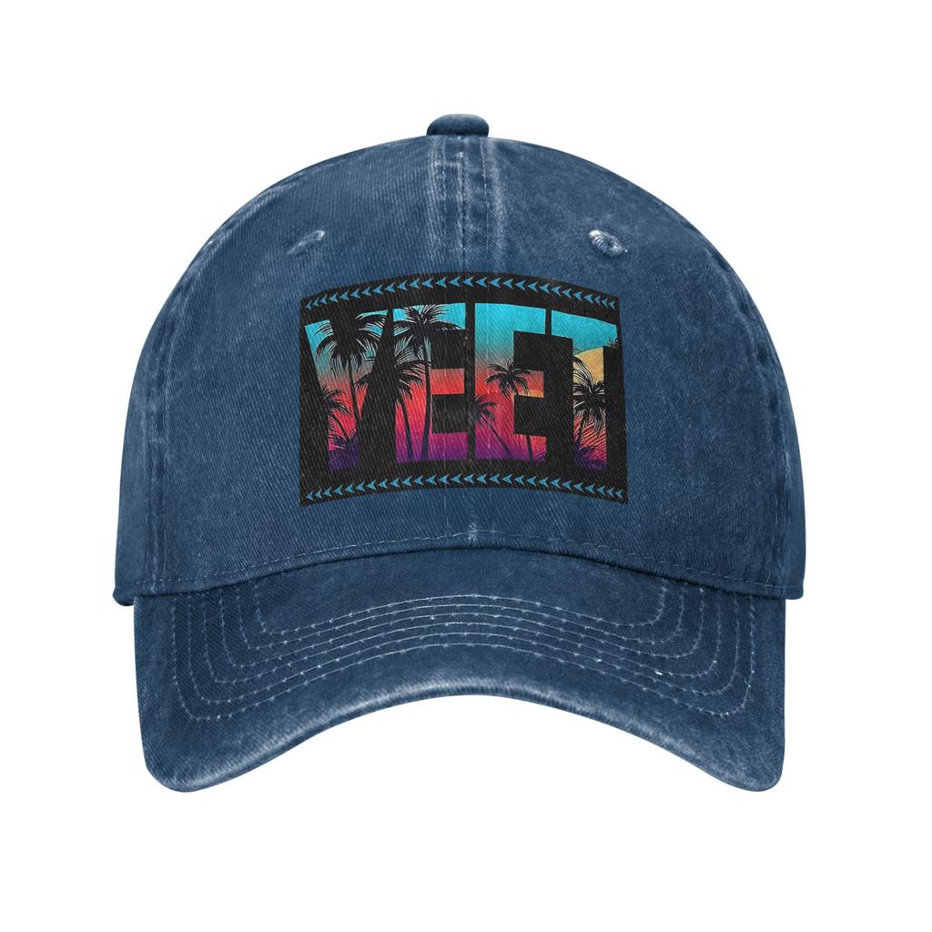 Coconut Photo Jey Uso Yeet Denim Baseball Caps Snapback Baseball Hats Breathable Casquette Outdoor Unisex