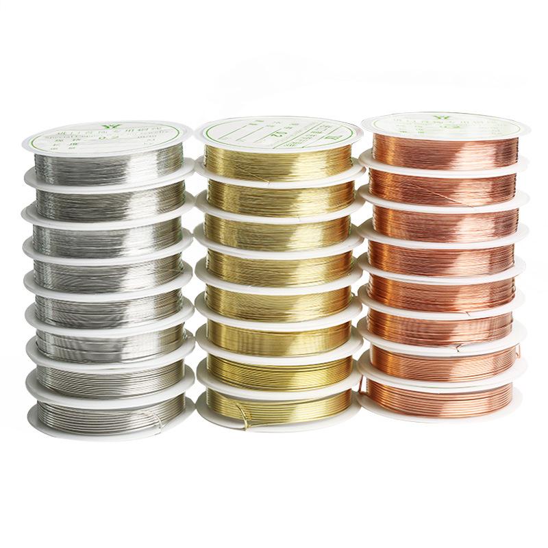 Filo di rame semiduro fatto a mano per realizzare forcine per capelli e unghie fai da te
