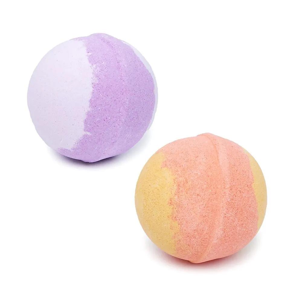 SG Bubble Bath Bomb 100g Pastel Colors Subtle Scent Bubble Spa