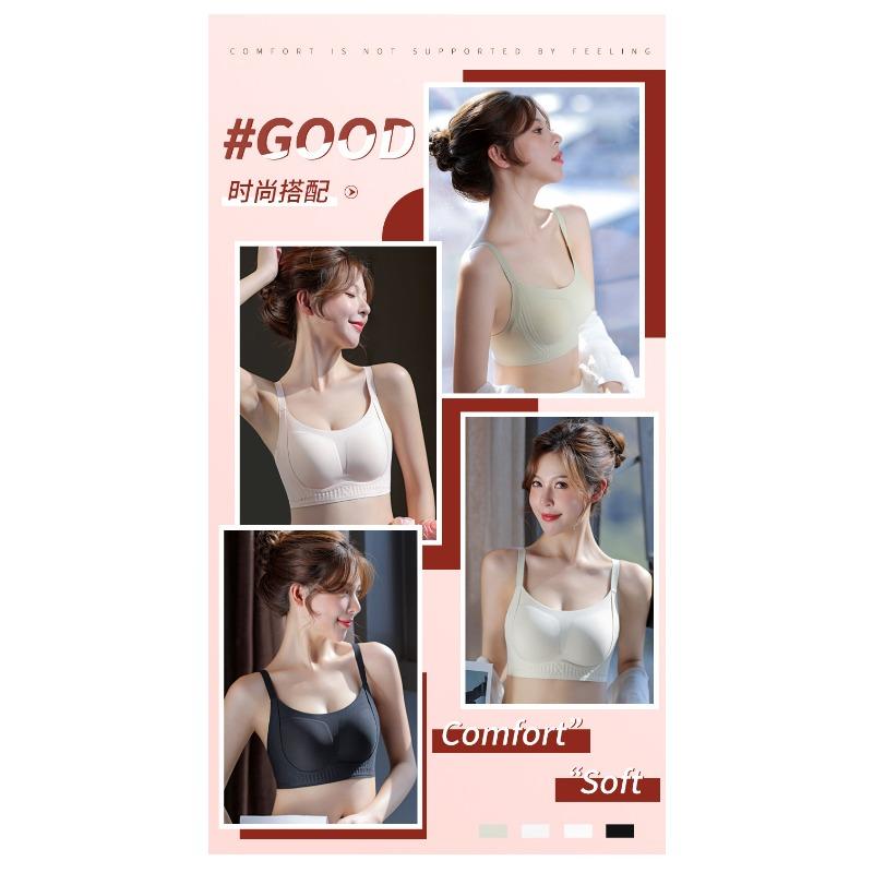 Women S Push Up Bra No Wire Seamless Sports Bra For Small Chest