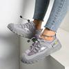 Fashion Women's Outdoor Sports Casual Shoes Thick Bottom Heightening Anti-slip 2025 New Style Leisure Platform Sneakers Plus Size 43