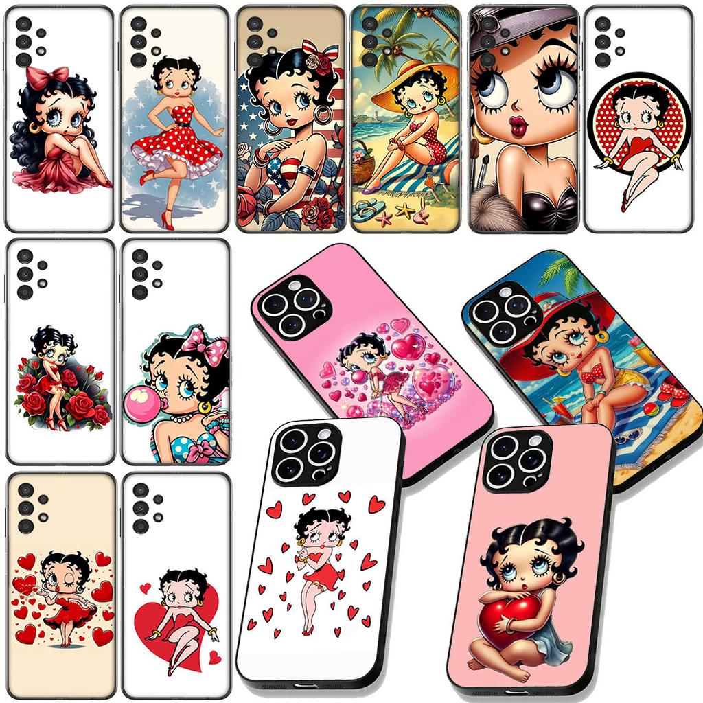 Comics B-Bettys Anime B-Boops Phone Cover for Xiaomi Poco C85 C65 C75 X7 X6 M6 M8 F7 F8 Ultra F6 Pro 4G 5G Protective Case