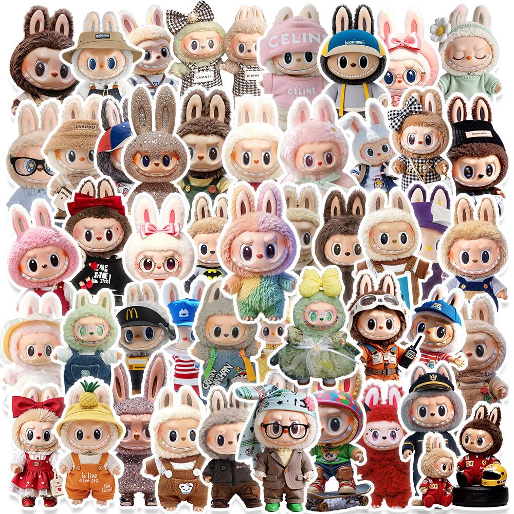 50 Klistremerker Tegneserie Tegning Mobiltelefon Scooter Notatbok DIY