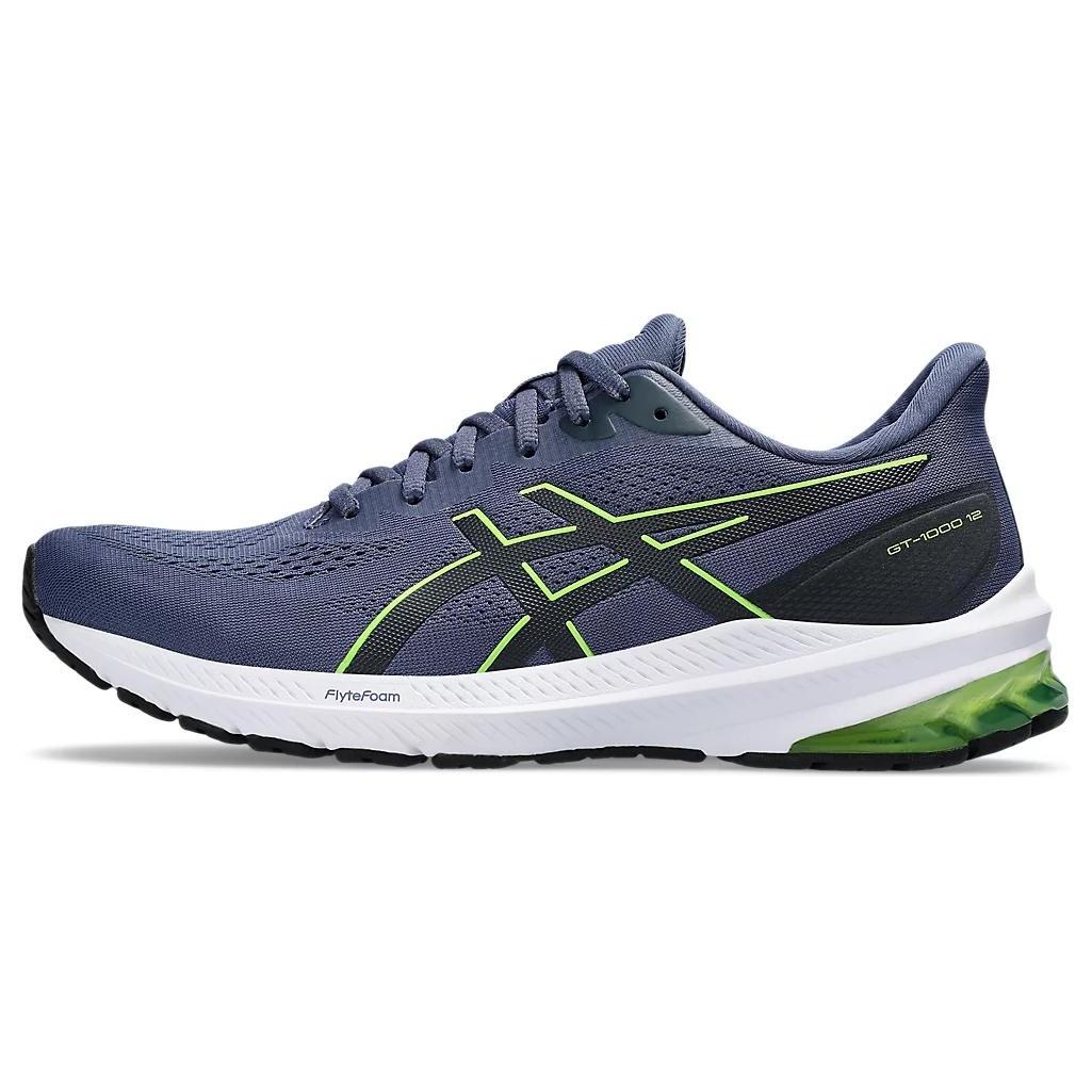 ASICS GT-1000 12 Thunder Blue Electric Lime Men s 1011B631-403 EU 44
