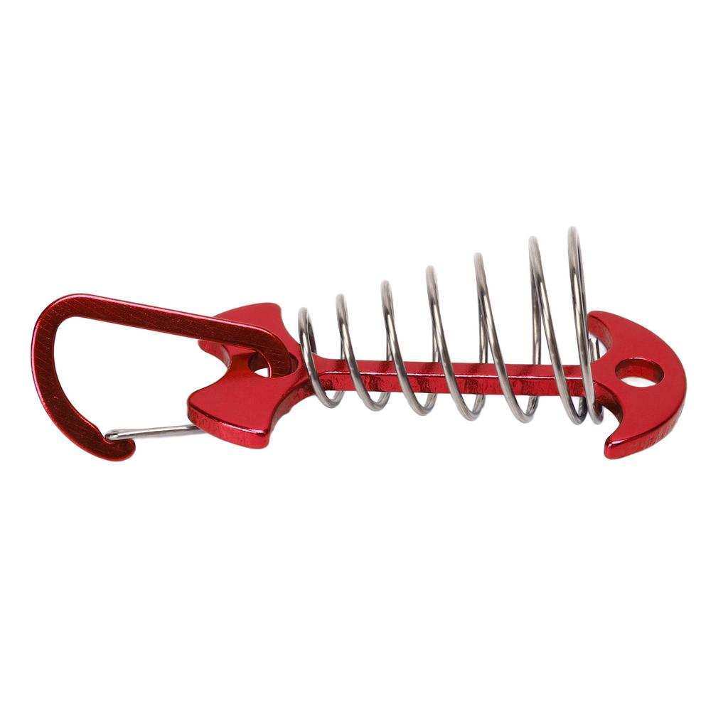 5pcs   Tent Nails Large Deck Boards Camping Tent Fixing Stakes with Spring Buckle   Wind Rope
