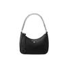 New Jet Set Charm Nylon With Leather Handbag, Shoulder Bag Women's Black 32R3ST9C1C-001