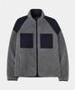Lettercomo Dl Fleece Jacket Charcoal