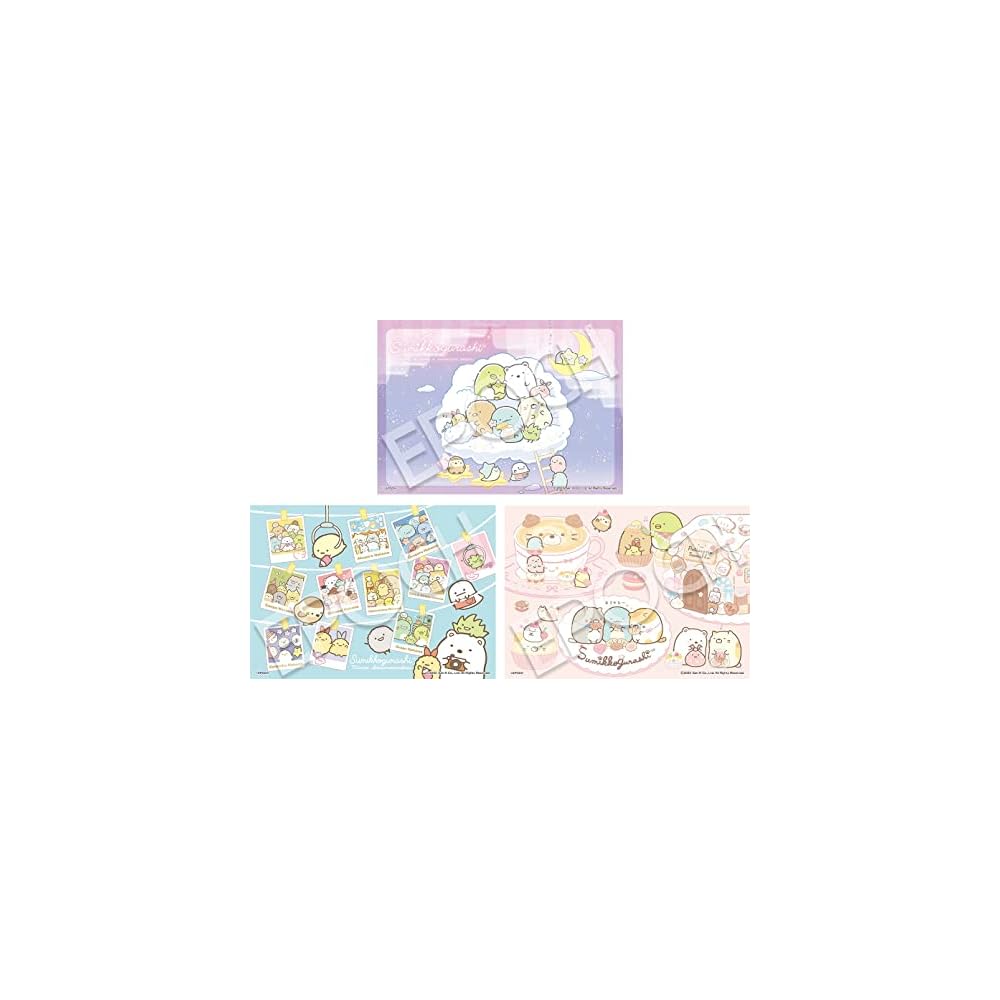 

EPOCH Sumikko Gurashi Children s Puzzle Set 72/81/96 Pieces with Guide Frame 18.2x25.7cm Toy for Ages 3 and Up