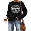 Halloween Women's Crewneck Pullover Printed Long-Sleeve Sweatshirt