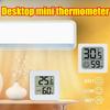 1/2/3/4/6PCS Mini LCD Digital Thermometer Hygrometer Indoor Room Temperature Humidity Meter Sensor Gauge Weather Station Set
