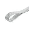 Allegra K Metallic Shoelaces Ribbon Flat Wide Fluorescent Shiny Sparkling Stylish Laces Sneakers Universal Shoe Accessories Width 1cm