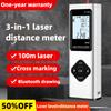 100M Portable Handheld Laser Range Finder Tools Mini Smart Laser Distance Meter Measure Infrared Rangefinder USB Rechargeable