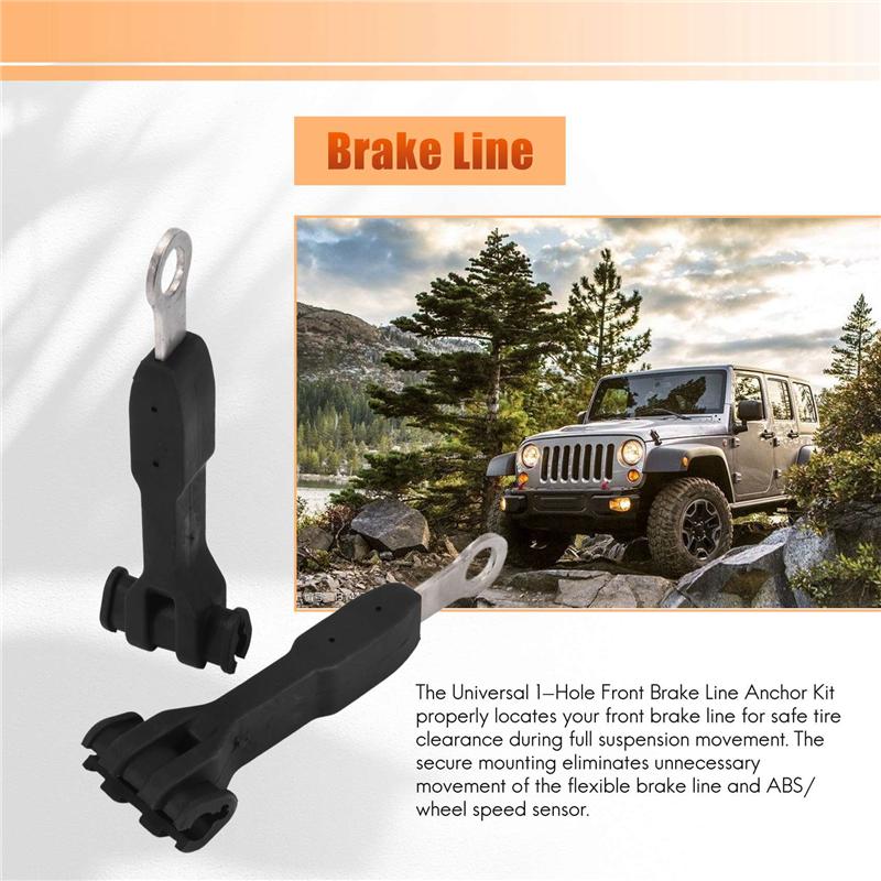Комплект крепления передней тормозной линии автомобиля для Jeep Wrangler JK /JKU 2008-2017 1101255