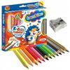 Bambino Wooden Triangular Crayons 12 Thick Colors