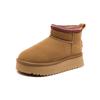 Augustine Snow Boots Women's 2025 New Winter Fleece Thickened Short Boots Muffin Platform Bread Cotton Shoes