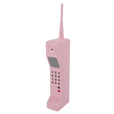 Retro Handy Eisen Altes Handy Vorlage Dekoration für Fotografie Rosa