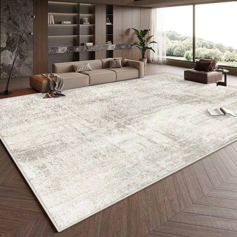 Nordic Abstract Style Carpet Living Room Ink Wash Decoration Bedroom Lounge Non-slip Washable Rug Home Bedside Soft Floor Mat