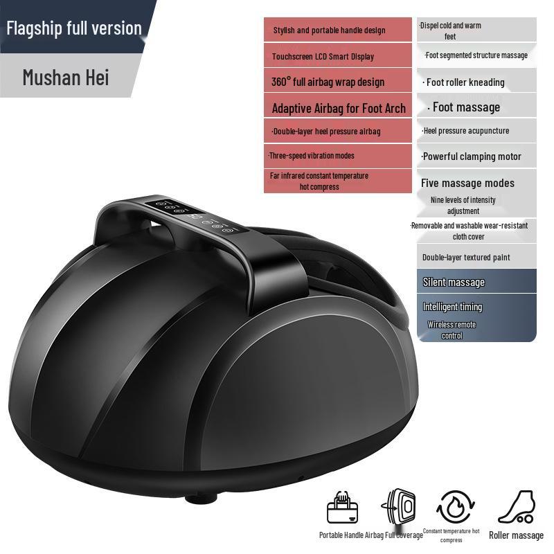 Electric Foot & Leg Massager with Heating Airbag Wrap